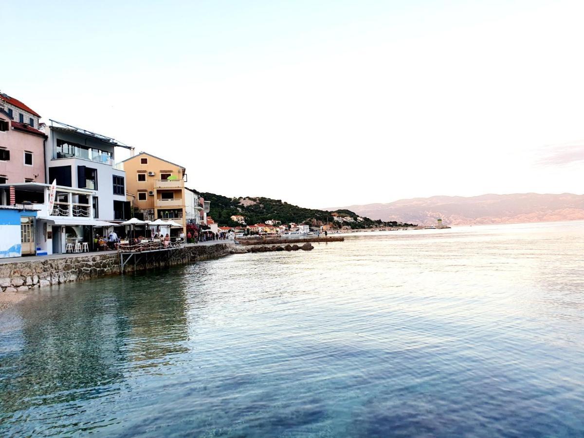 Apartments Palada 1 Baska  Bagian luar foto