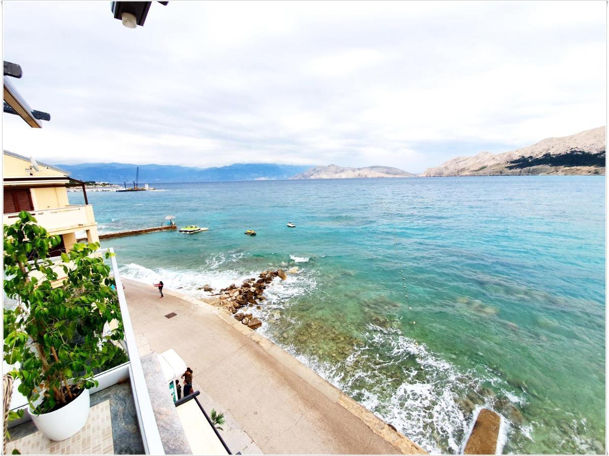 Apartments Palada 1 Baska  Bagian luar foto
