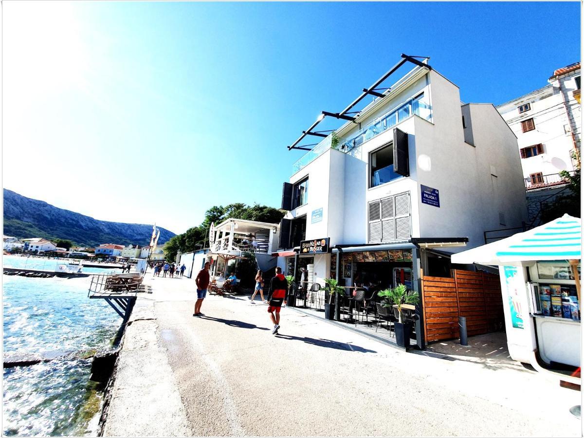 Apartments Palada 1 Baska  Bagian luar foto