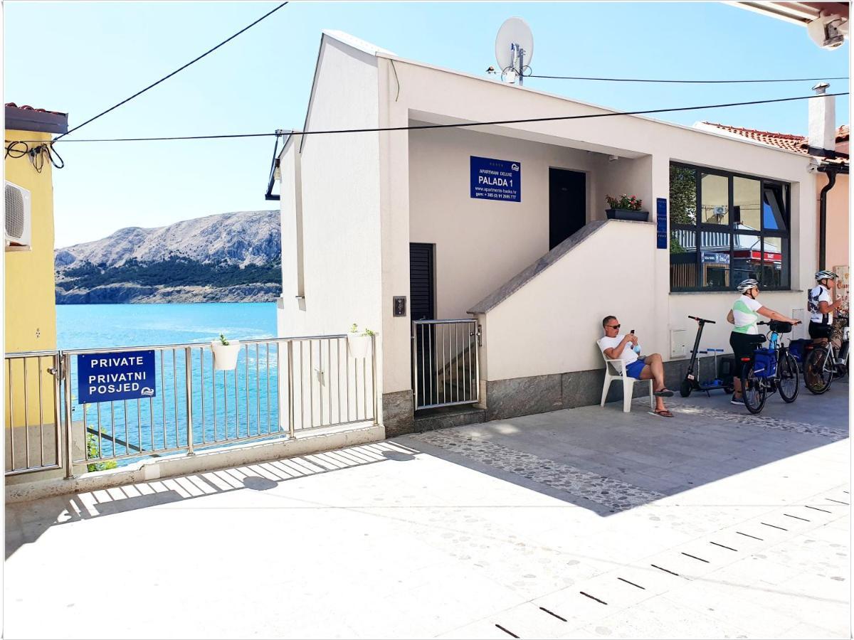 Apartments Palada 1 Baska  Bagian luar foto