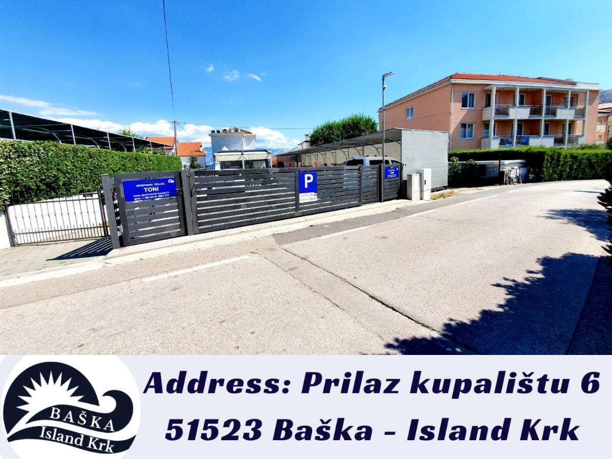 Apartments Palada 1 Baska  Bagian luar foto