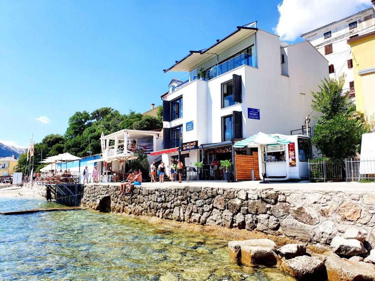Apartments Palada 1 Baska  Bagian luar foto