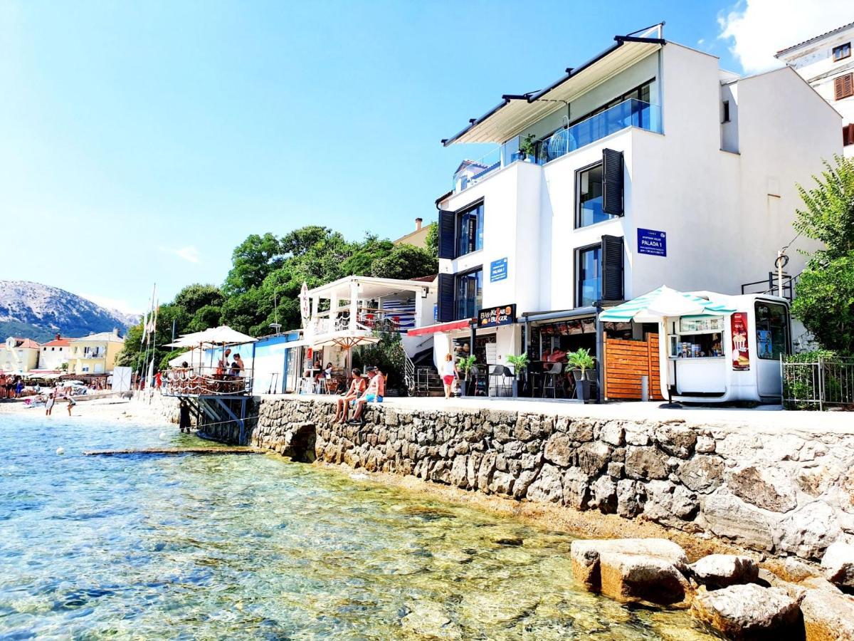 Apartments Palada 1 Baska  Bagian luar foto