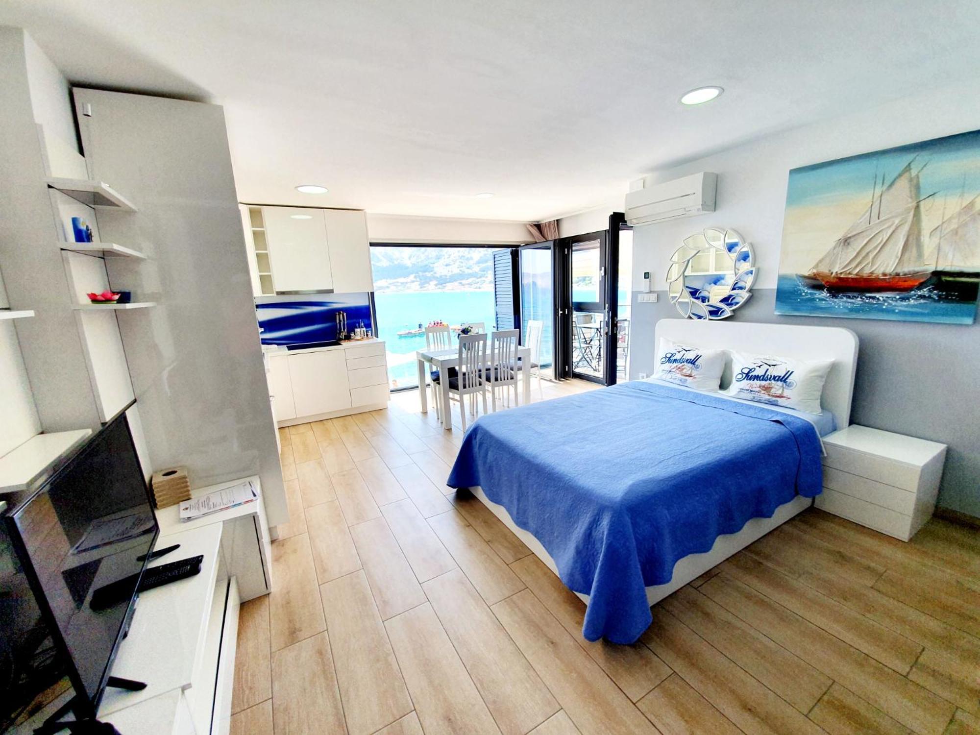 Apartments Palada 1 Baska  Bagian luar foto
