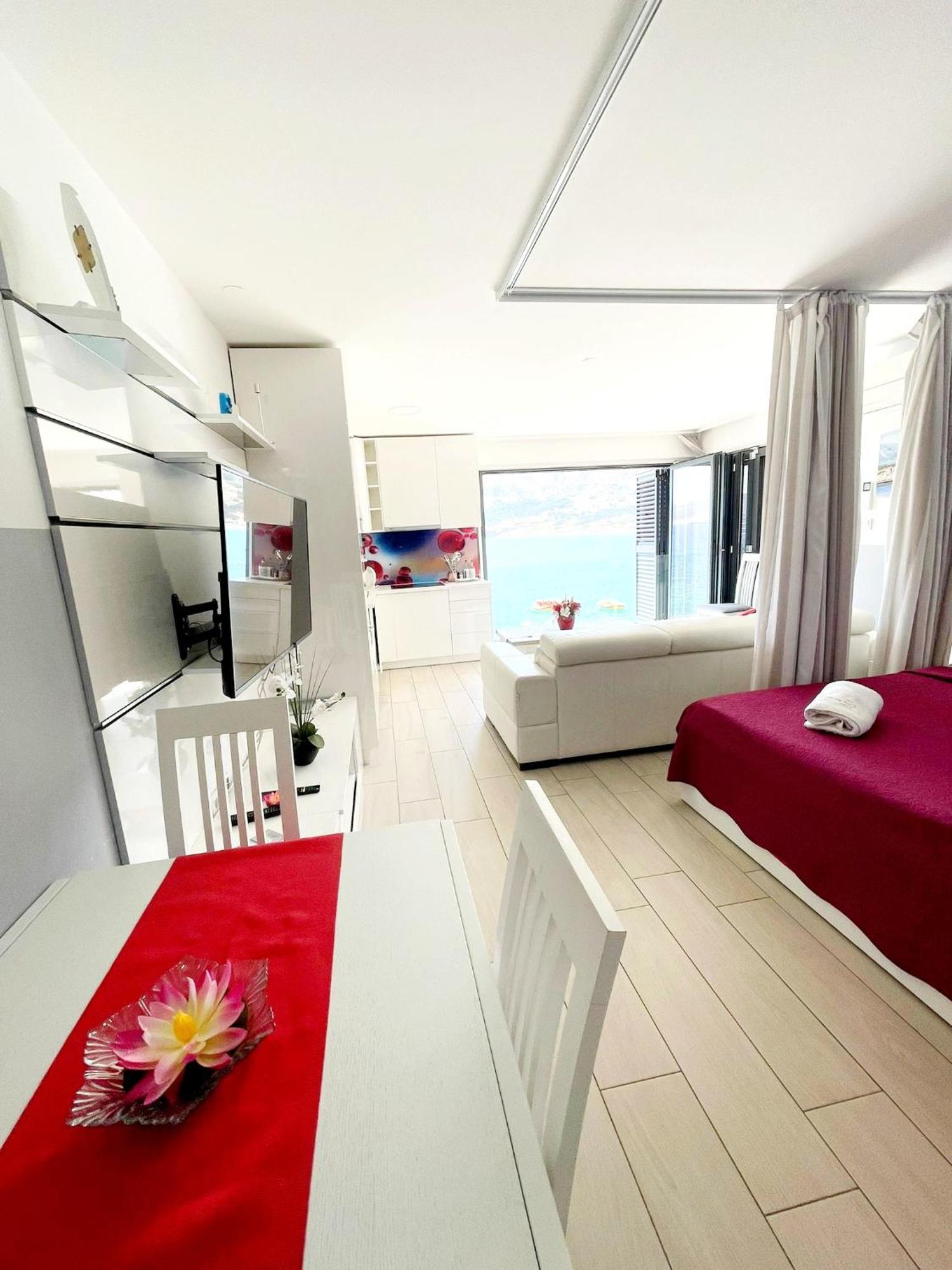 Apartments Palada 1 Baska  Bagian luar foto