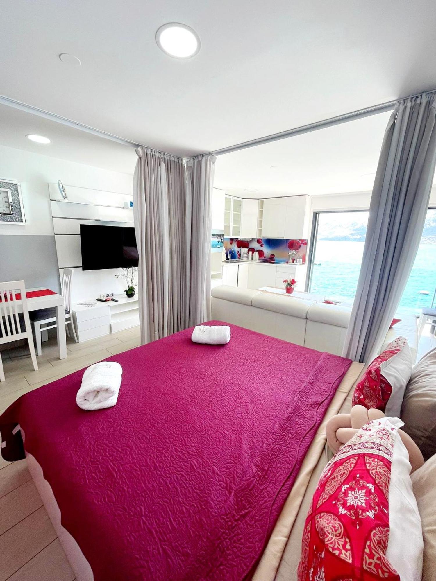 Apartments Palada 1 Baska  Bagian luar foto